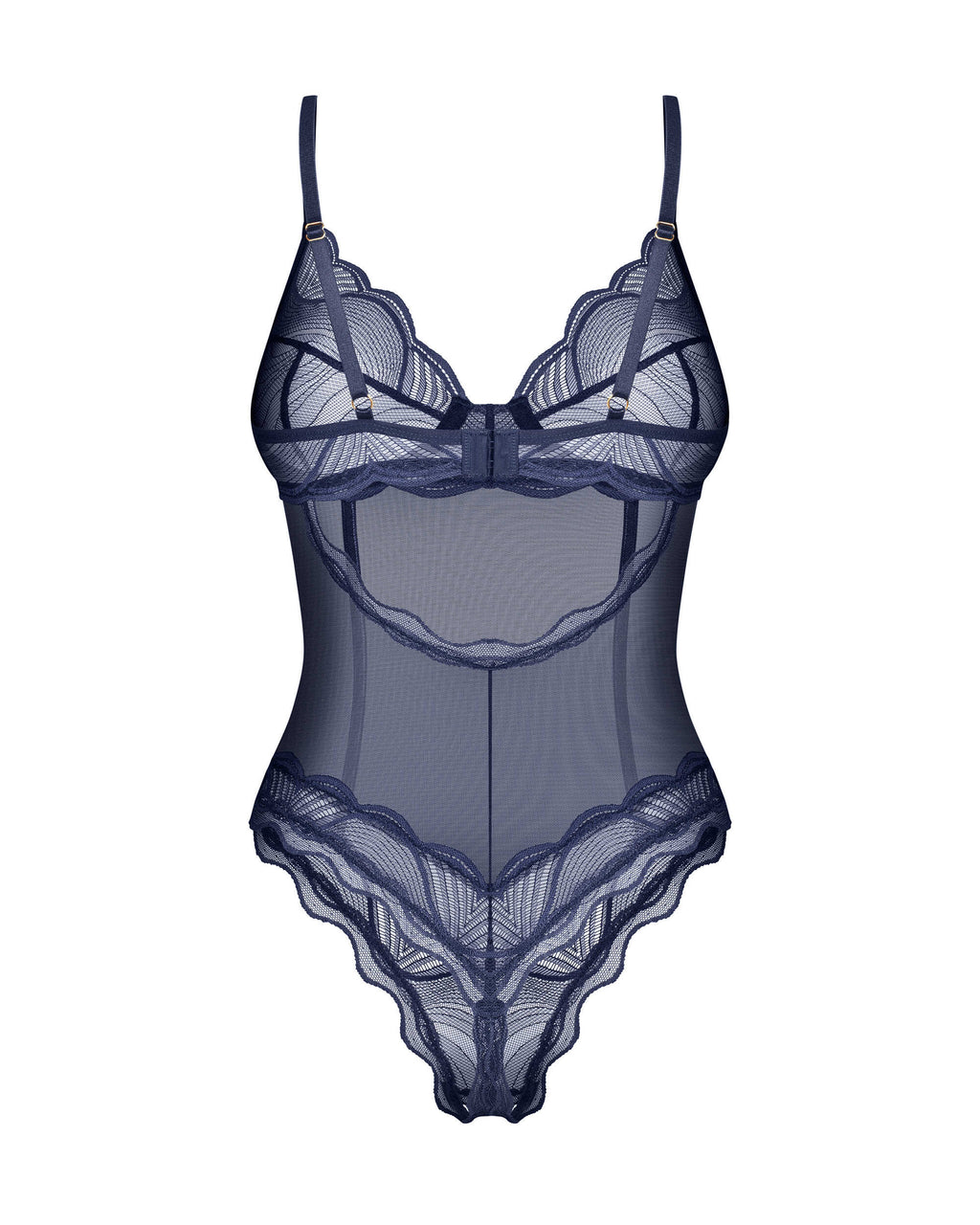 Nightly blue body ouvert - Bleu - vue 5