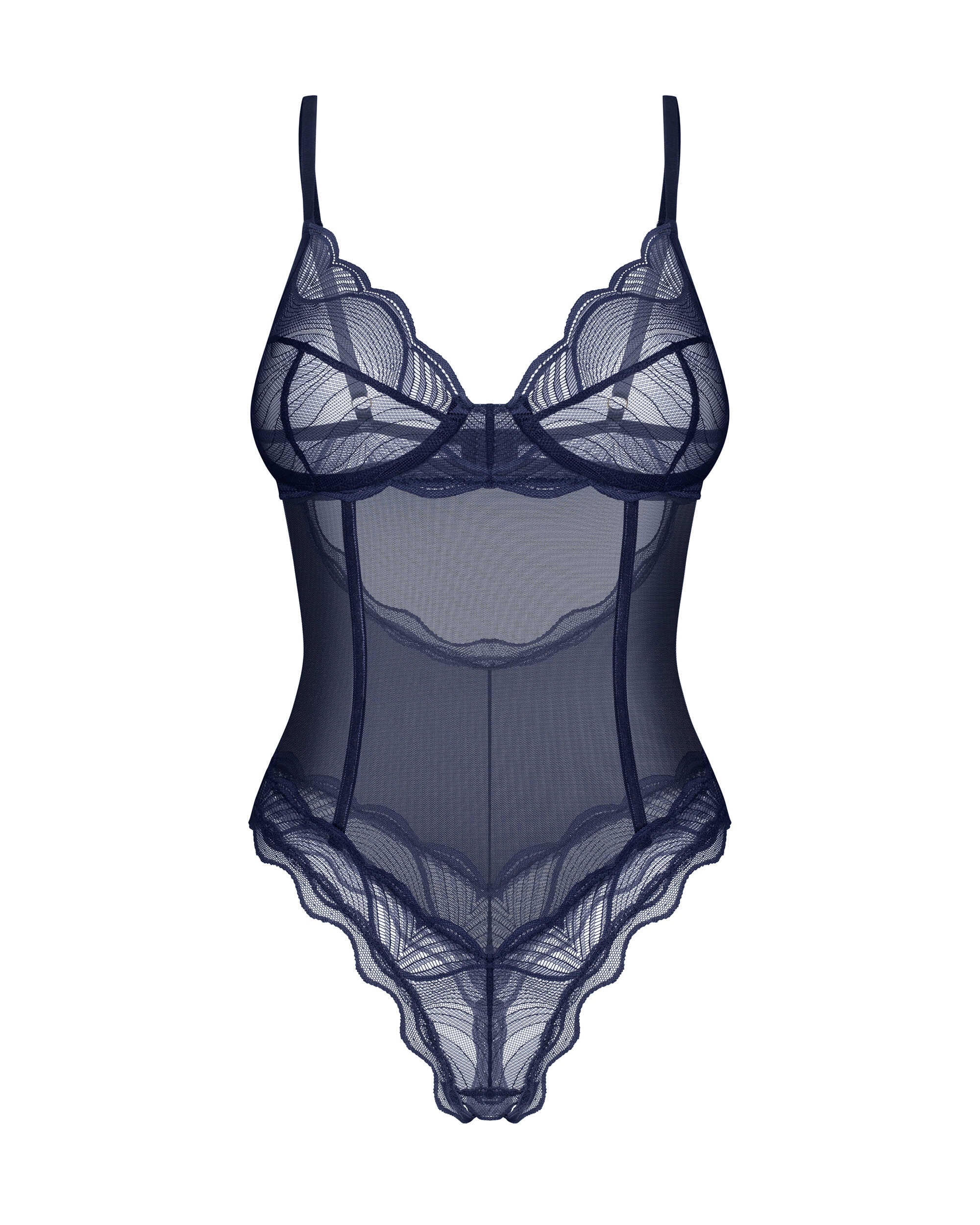 Nightly blue body ouvert - Bleu - vue 6