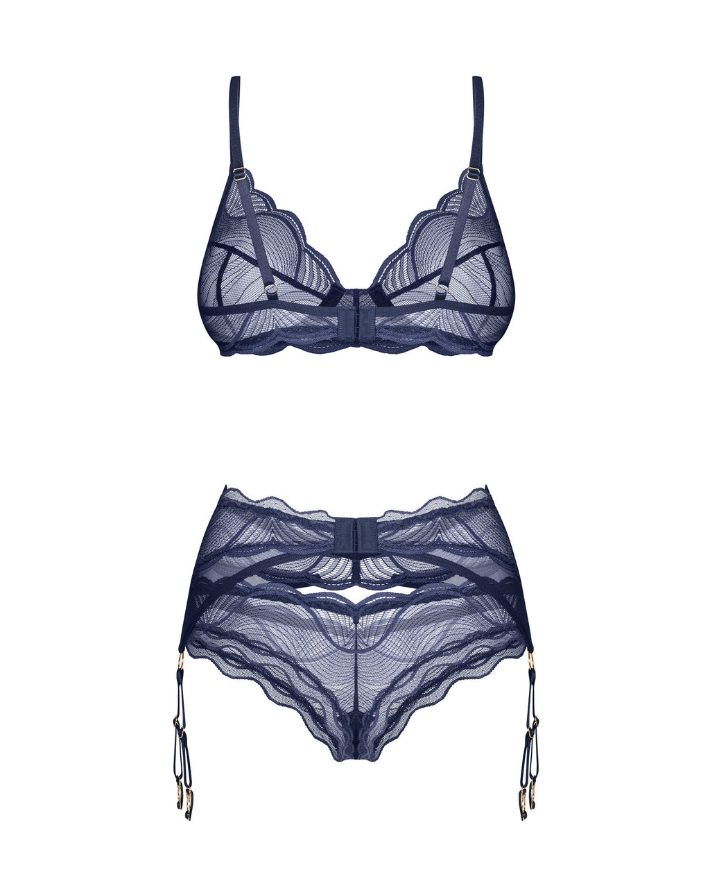 Nightly blue ensemble 3 pièces - Bleu - vue 5