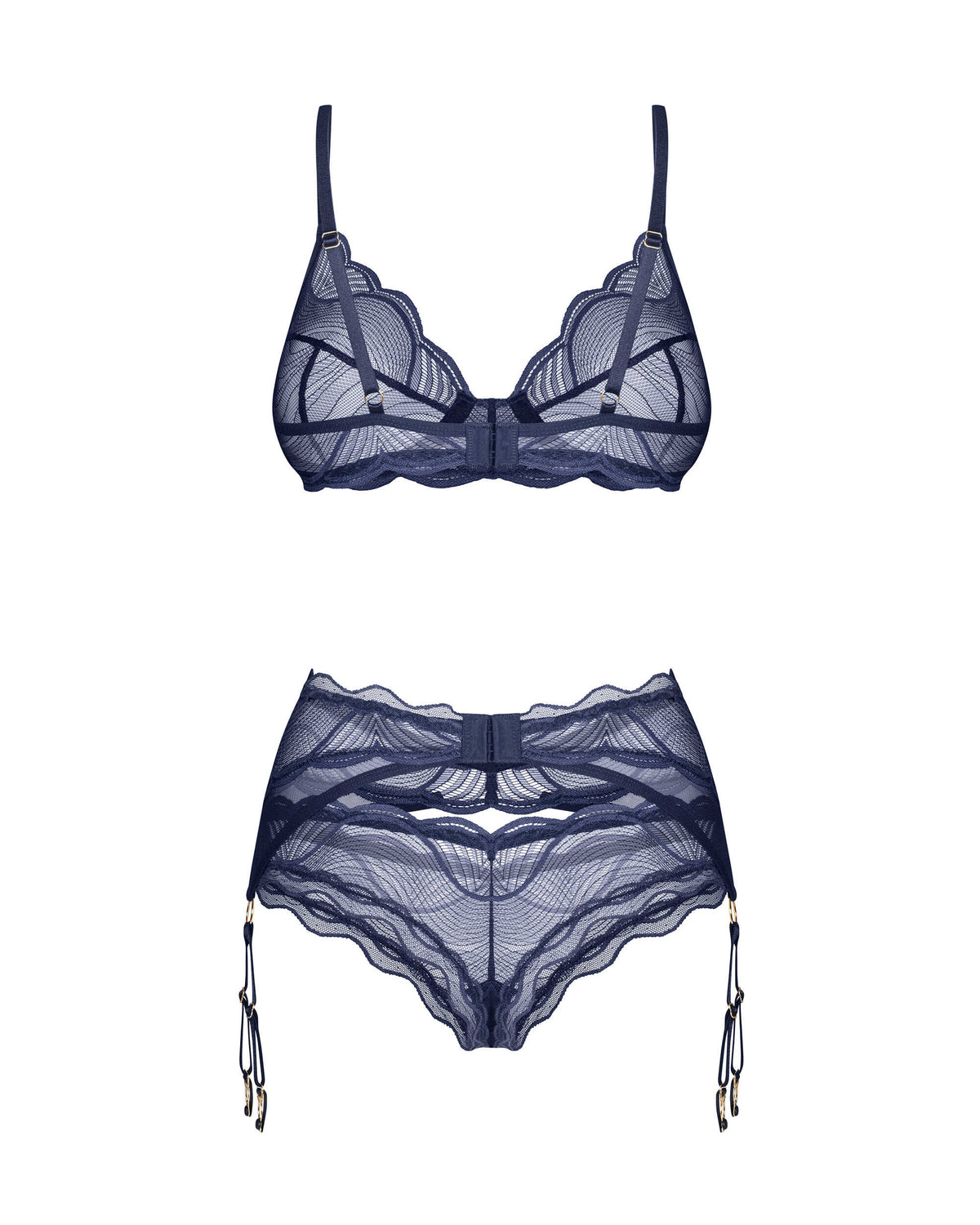Nightly blue ensemble 3 pièces - Bleu - vue 5