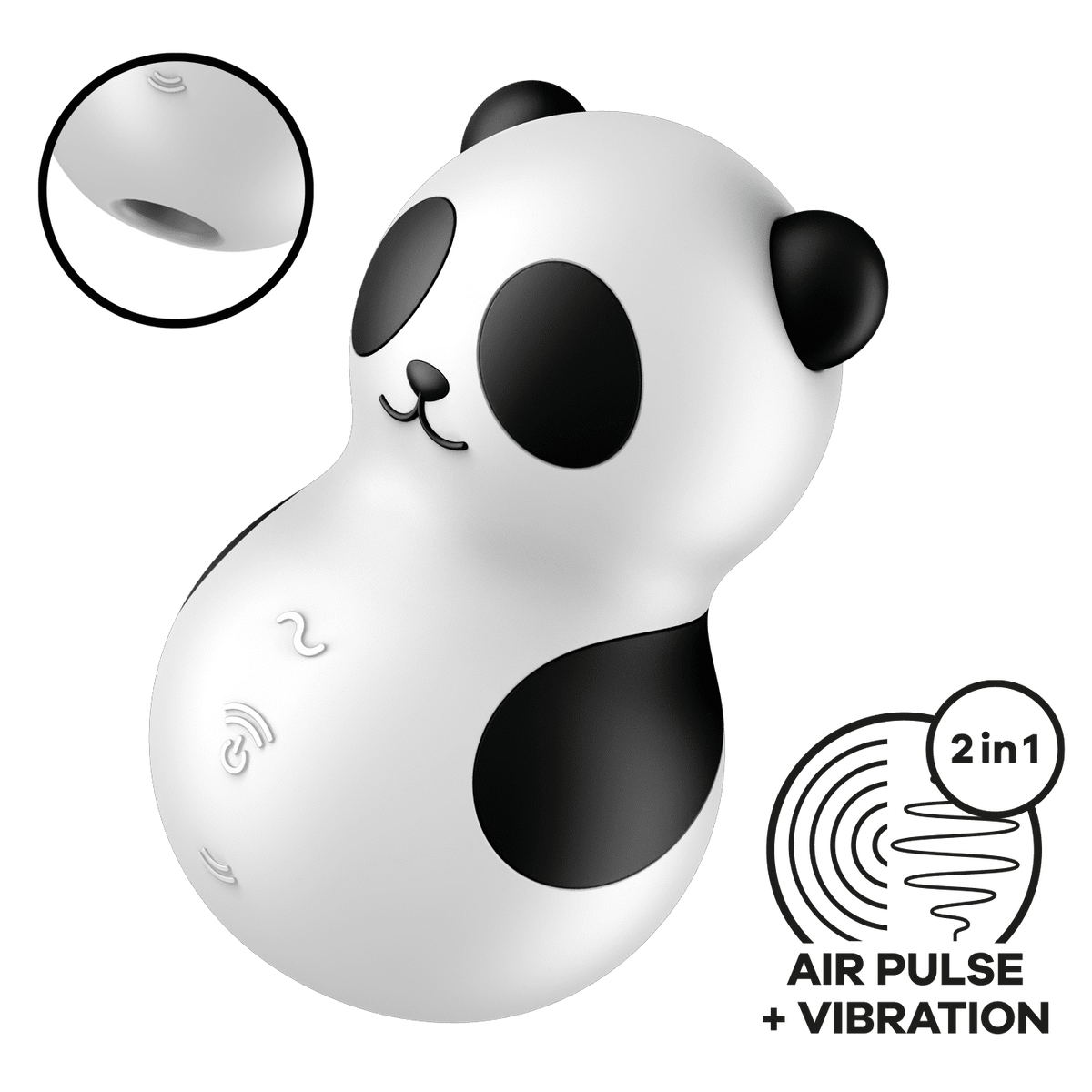 Pocket Panda - Air pulse et vibration - Satisfyer