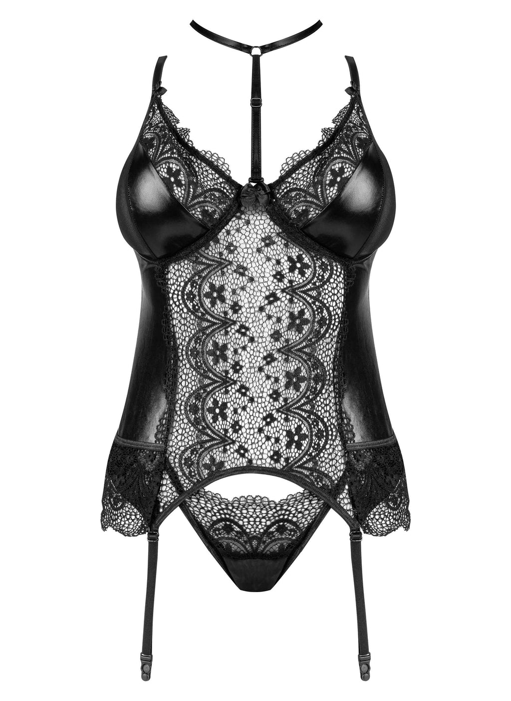 Noir fantasy Corset - vue 11