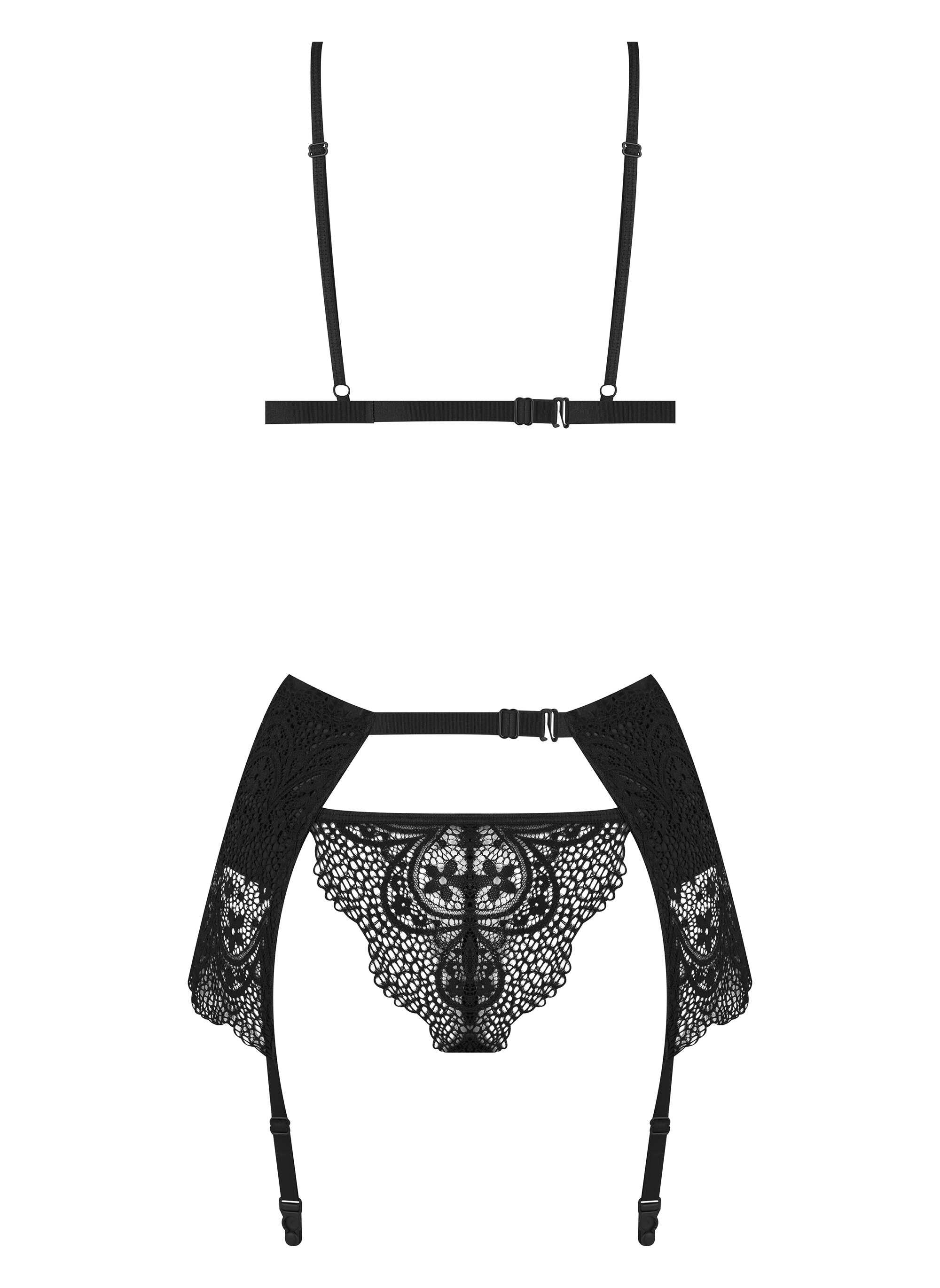 Obsidian desire set - Noir - vue 8