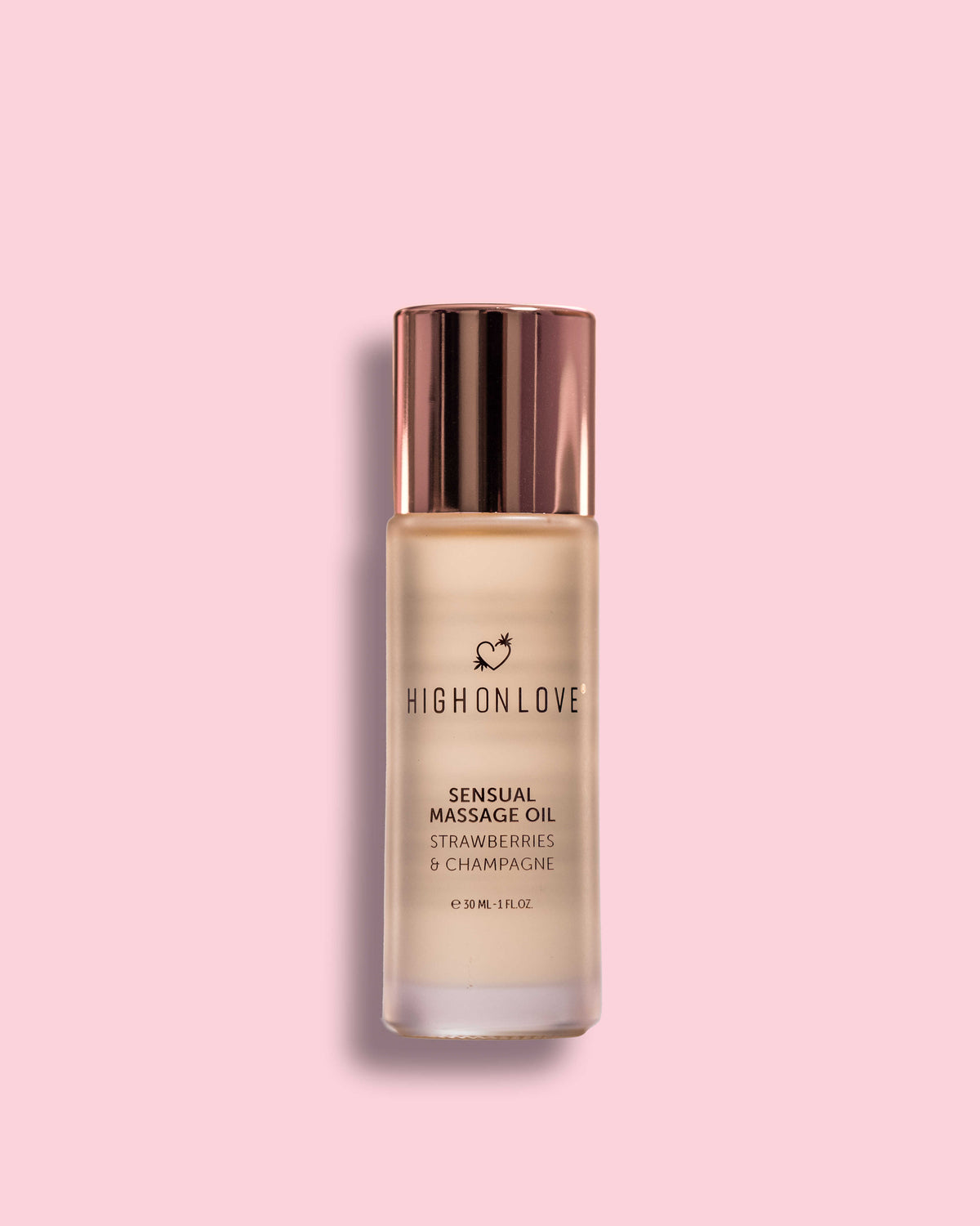 Mini Huile de massage luxueuse Fraises et champagne - 30 ml - vue 5