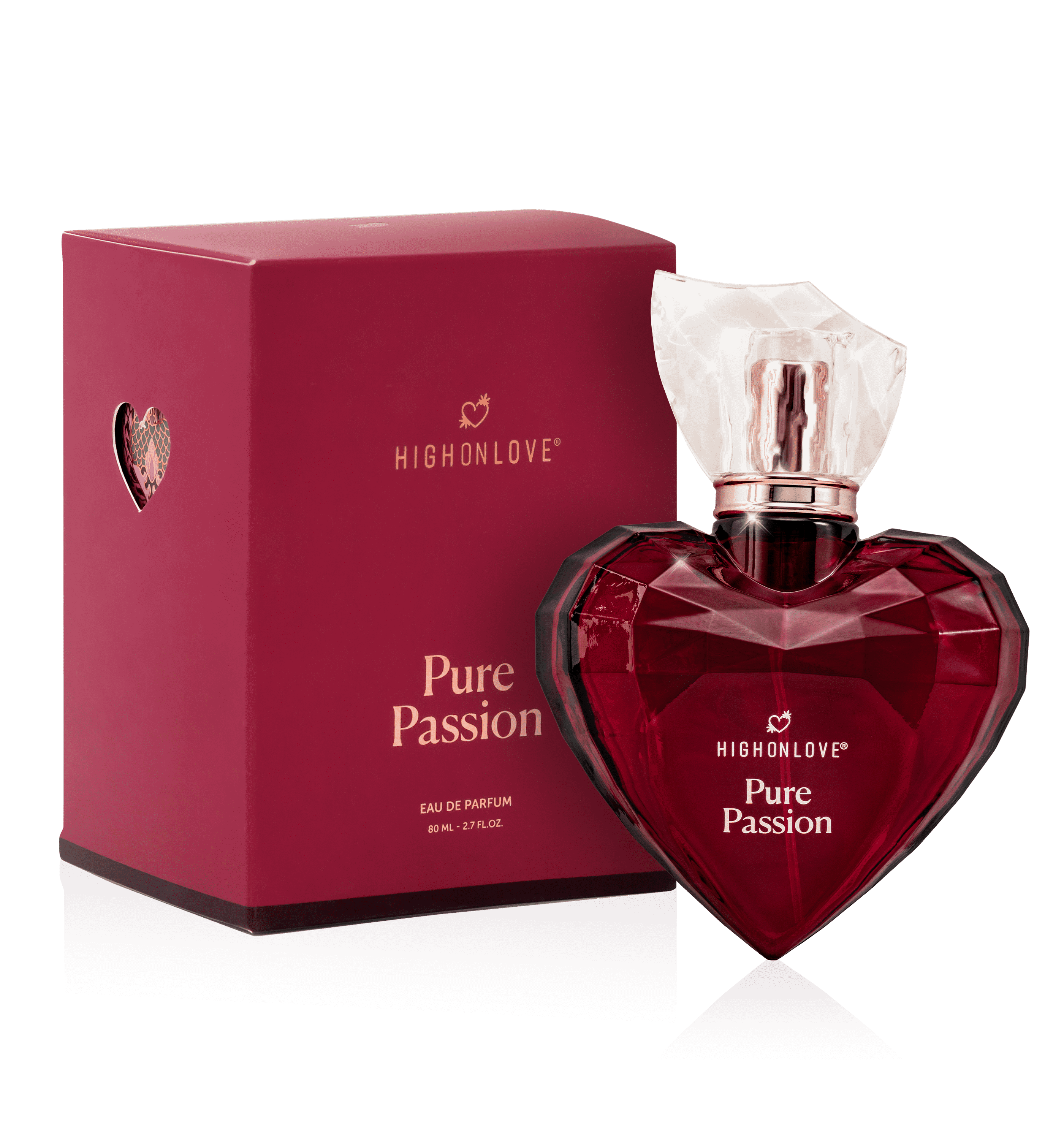 Parfum Pure Passion - Une symphonie séduisante de notes aphrodisiaques - High On Love