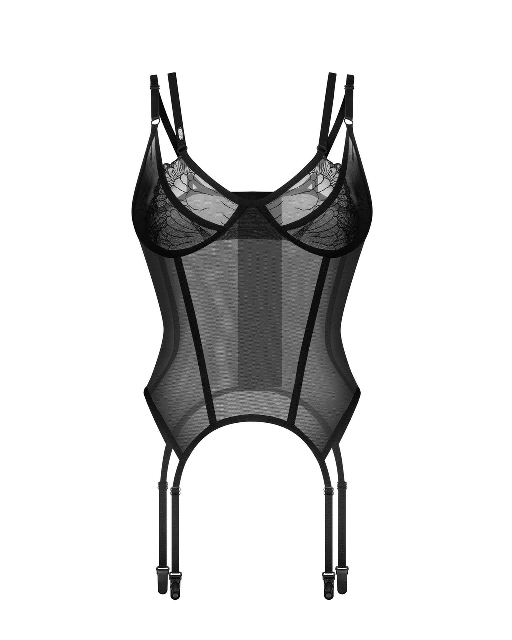 Arrowel corset - Noir - vue 5