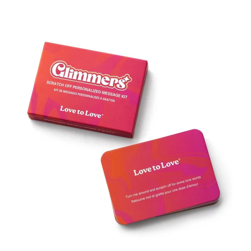 GLIMMERS - KIT DE MESSAGES PERSONNALISABLE - Love to Love