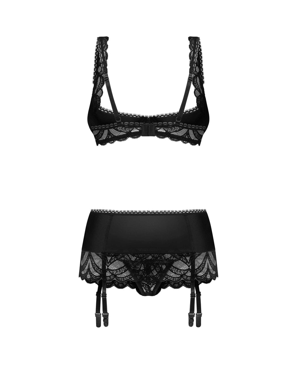 Lecille ensemble ouvert 3 pièces noir - vue 6