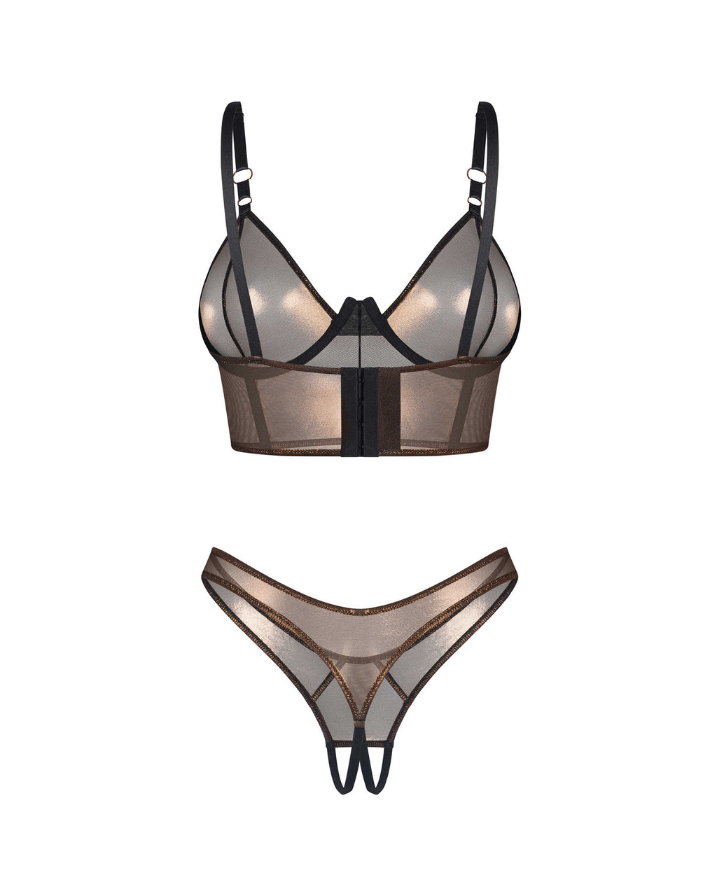 Soranna top et string ouvert - vue 8