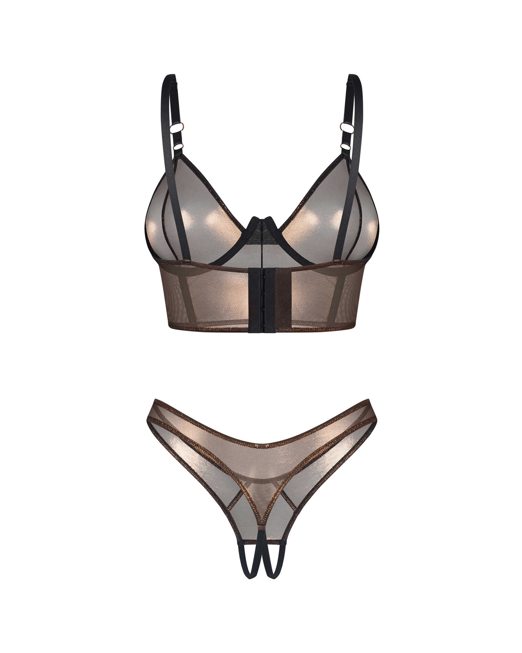 Soranna top et string ouvert - vue 8