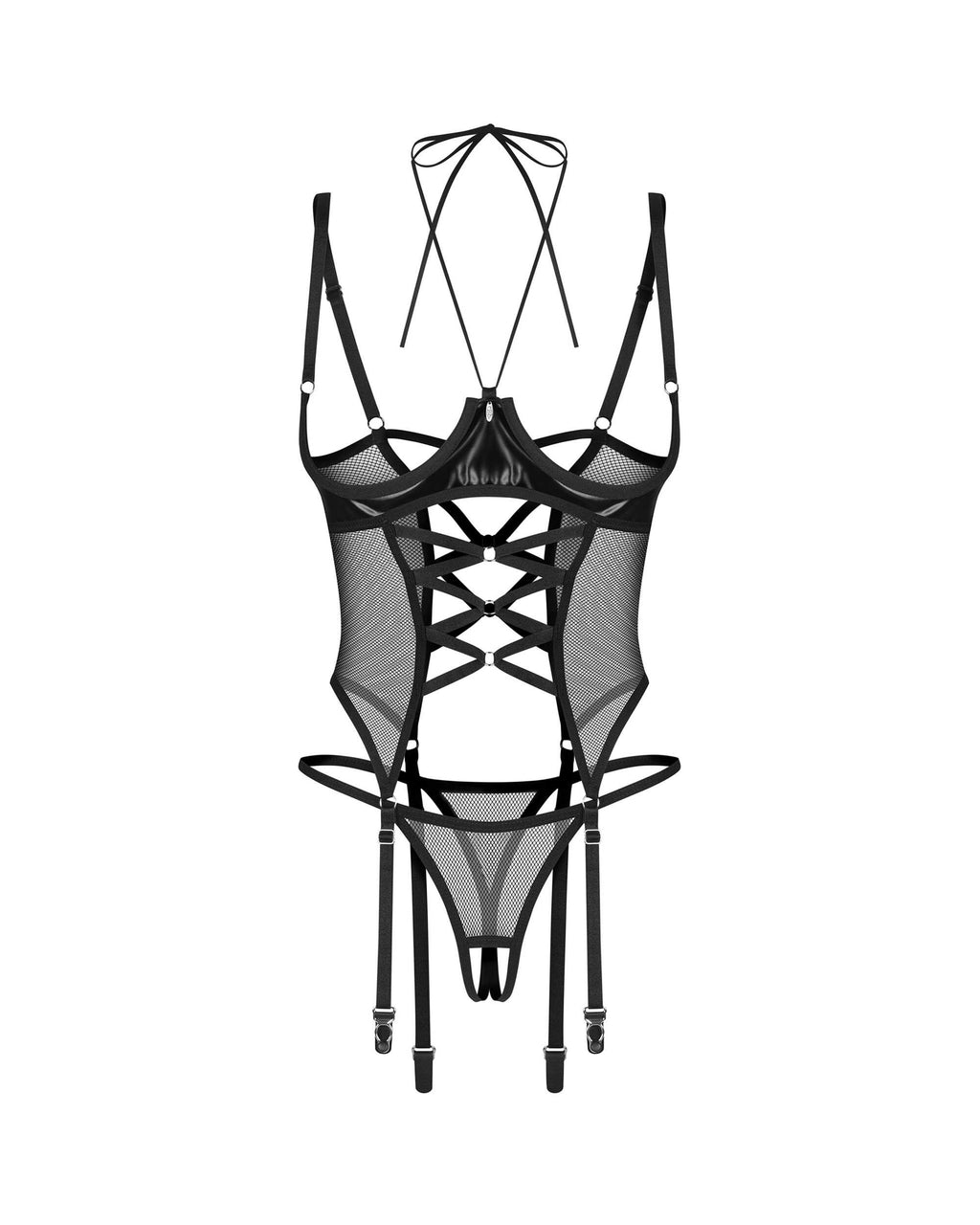 Dominna corset et string ouverts - vue 7