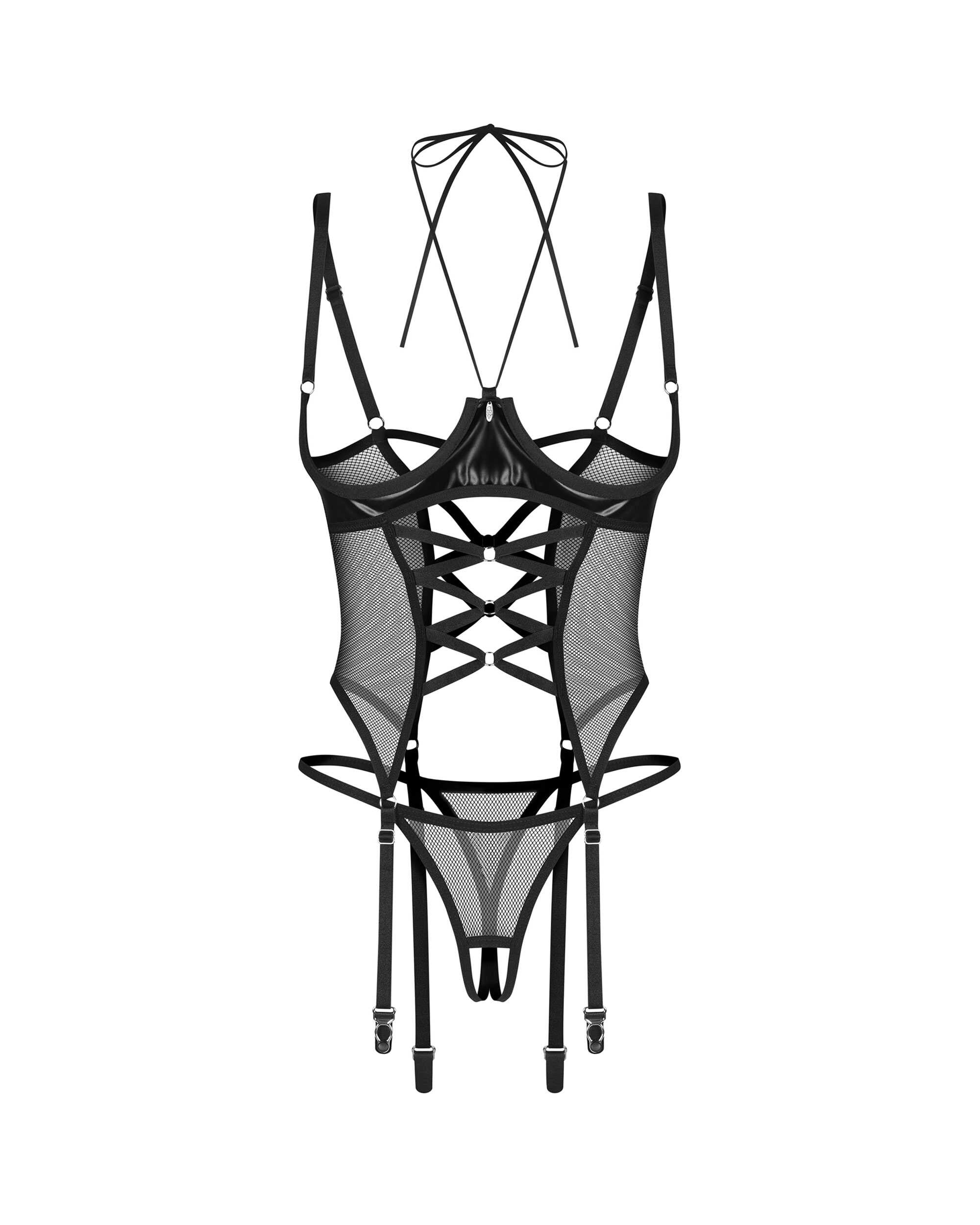 Dominna corset et string ouverts - vue 7