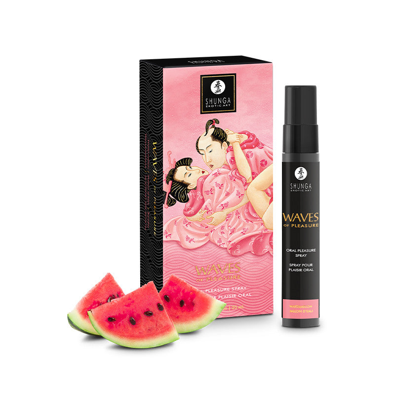 Waves of pleasure - Spray pour plaisir oral - Pastèque - Shunga