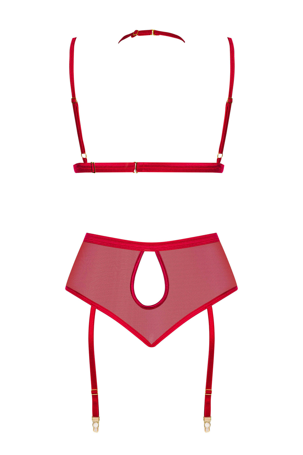 Cristalyn ensemble lingerie - Cherry - vue 20